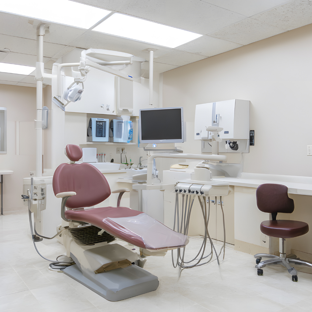modern dental clinic interior